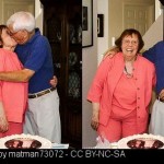 Emotions of caregiving - happy couple